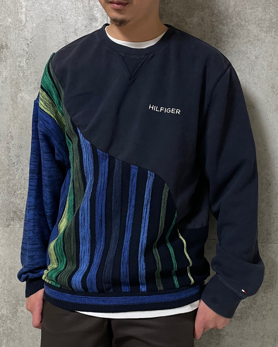 TUGI] COOGI SWEAT CREW DIAGONAL - SNACK NGL：スナック