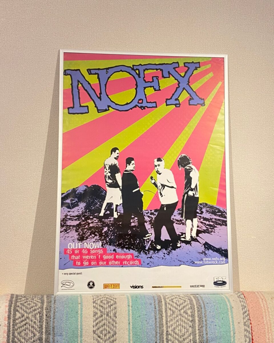 新作の ビッグサイズ！NOFX ポスター 300枚限定 シリアルナンバー